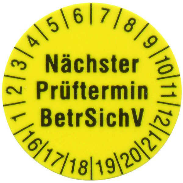 Beha-Amprobe Prüfetiketten 15mm FTC00001238D(VE250)